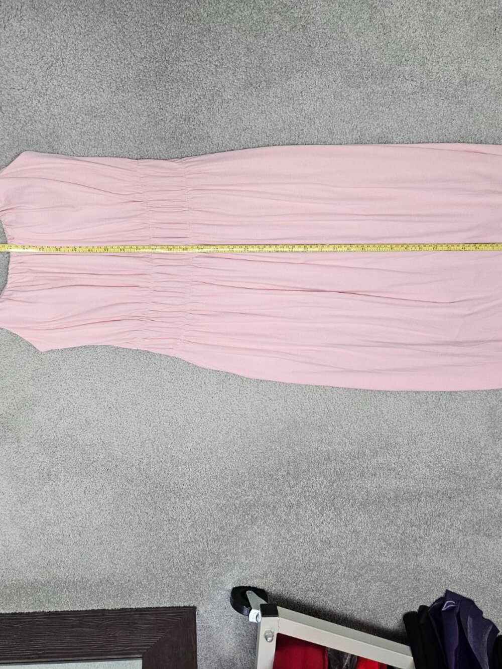 Spaghetti Midi Bra Dress with Pockets - New - Never Worn - Picture 6 of 7